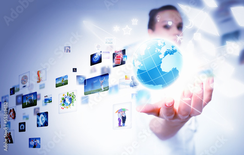 Photo: Globalization concept Globalization concept