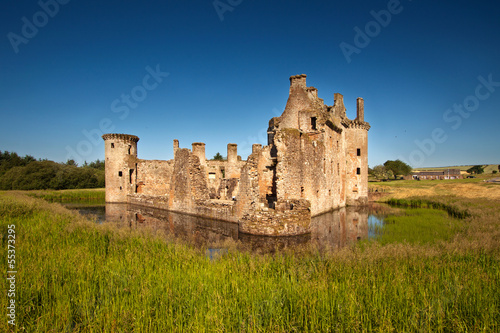 Photo: Caerlaverock Castle, Dumfries and Galloway, Scotland Caerlaverock Castle, Dumfries and Galloway, Scotland