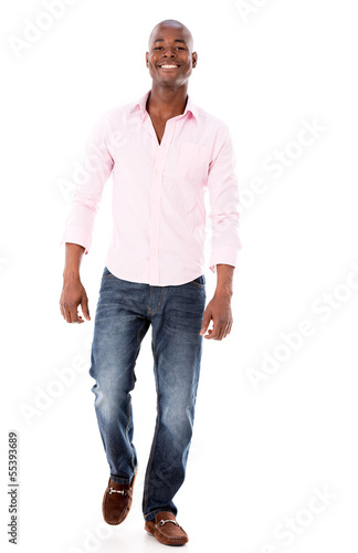 Photo: Casual man walking Casual man walking
