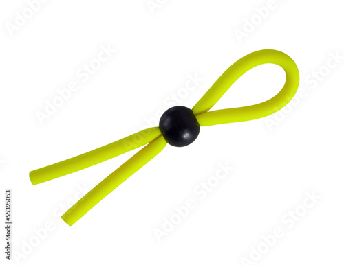 Photo: Yellow lasso for erection extension Yellow lasso for erection extension