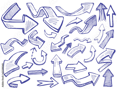 Vector: Vector arrows Vector arrows