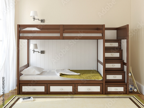 Illustration: Children's bedroom Children's bedroom