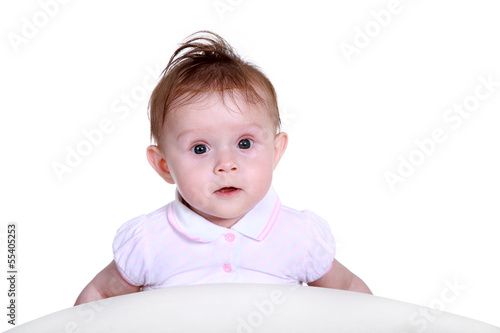 Photo: Süßes Kind Mädchen im Foto Studio Süßes Kind Mädchen im Foto Studio