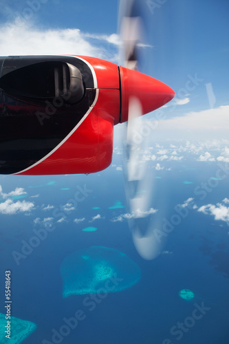 Photo: Tropical islands, view from hydroplane Tropical islands, view from hydroplane