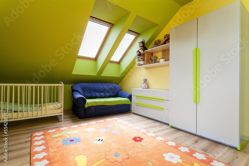 Photo: Urban apartment - child's room Urban apartment - child's room