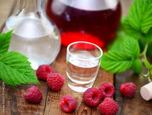 Photo: Himbeerschnaps Himbeerschnaps
