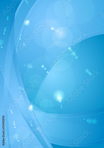 Vector: Light blue elegant waves background Light blue elegant waves background