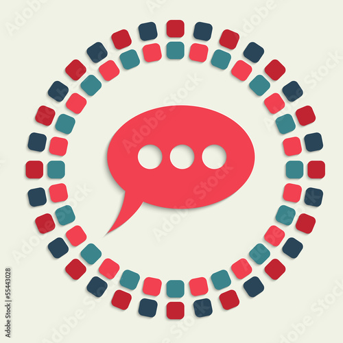 Vector: creative vector mosaic icon creative vector mosaic icon