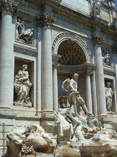 Photo: Rome - Fontaine de Trevi Rome - Fontaine de Trevi