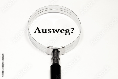 Photo: Auswegsuche Auswegsuche
