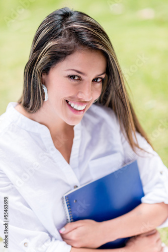 Photo: Portrait female student Portrait female student