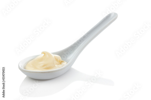 Photo: Spoonful of mayonnaise Spoonful of mayonnaise