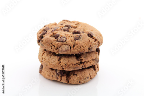Photo: 3 cookies isoliert 3 cookies isoliert