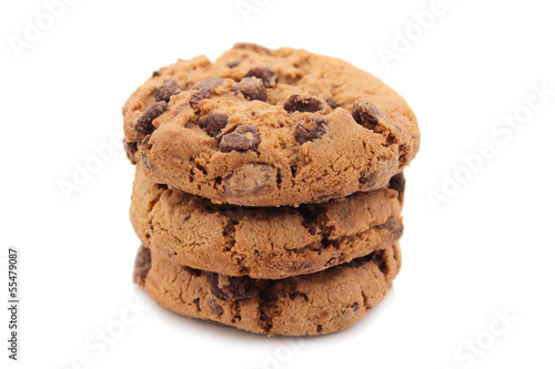 Photo: 3 cookies isoliert 3 cookies isoliert