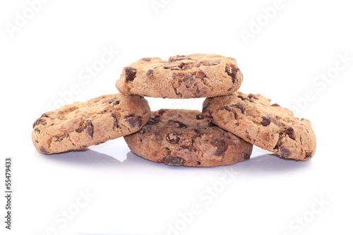 Photo: 4 cookies isoliert 4 cookies isoliert