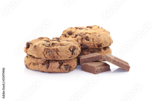 Photo: 4 cookies und schokolade 4 cookies und schokolade