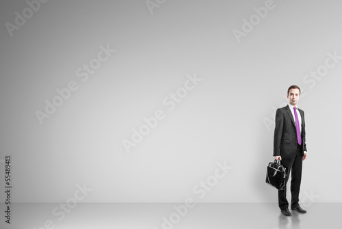 Photo: man with briefcase man with briefcase