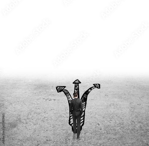 Photo: man walking to success man walking to success