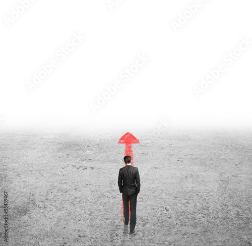 Photo: man walking to success man walking to success