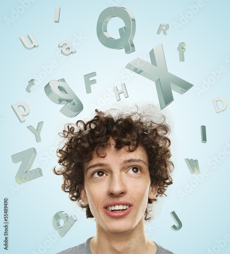 Photo: flying letters flying letters