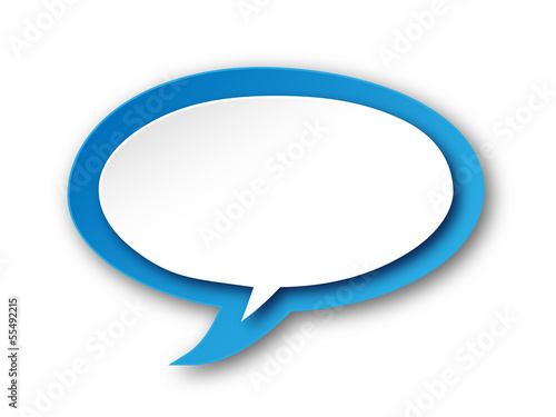 Illustration: Speech Bubble Icon (buttons symbols tags blank template vector) Speech Bubble Icon (buttons symbols tags blank template vector)