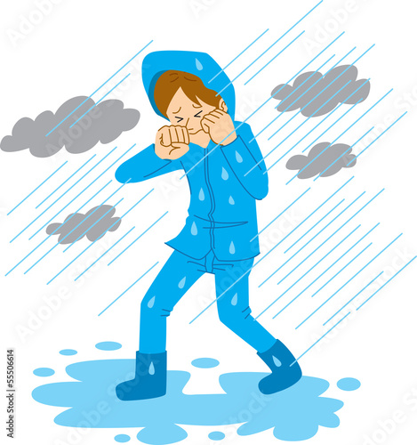 Vector: 台風 台風