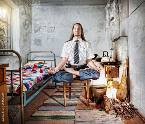 Photo: Business meditation Business meditation
