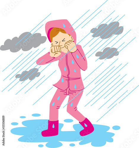 Vector: 台風 台風