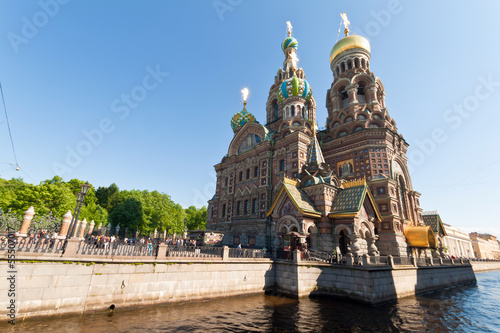 Photo: Church of the Savior on blood at night, St Petersburg, Russia Church of the Savior on blood at night, St Petersburg, Russia