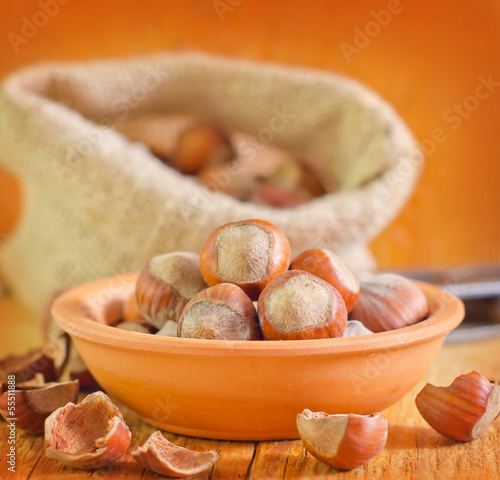 Photo: hazelnuts hazelnuts