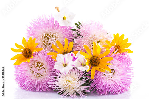 Photo: bouquet of asters bouquet of asters