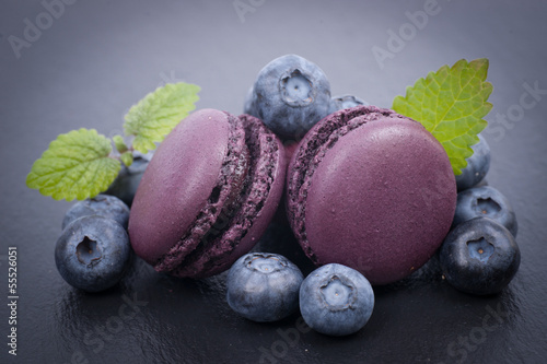 Photo: Macarons, Heidelbeere Macarons, Heidelbeere