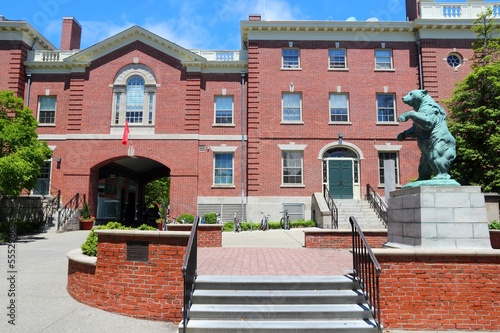 Photo: Brown University in Providence, USA. Ivy League. Brown University in Providence, USA. Ivy League.