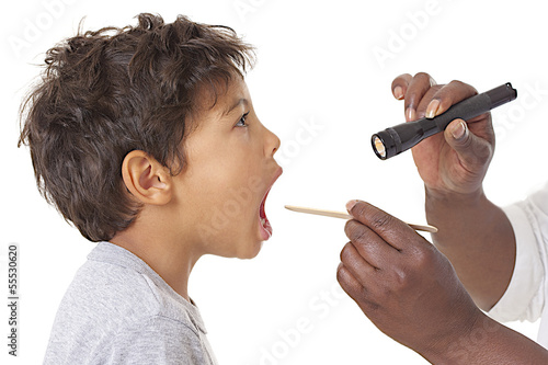 Photo: Enfant - Examen de la Bouche Enfant - Examen de la Bouche