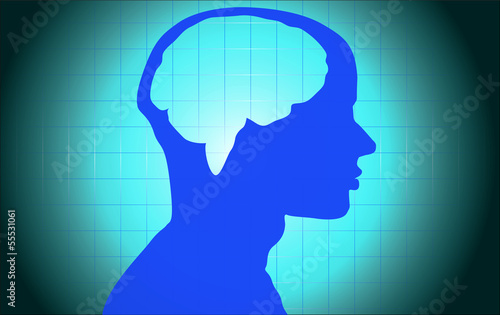 Vector: Medical Brain Human Background Medical Brain Human Background