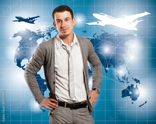 Photo: Conceptual Business Background Conceptual Business Background