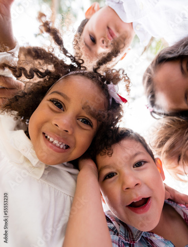 Photo: Happy group of kids Happy group of kids