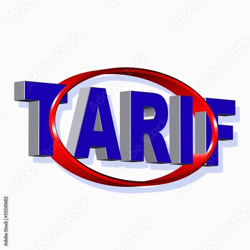 Illustration: tarif tarif
