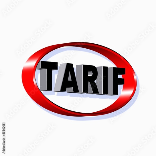 Illustration: tarif tarif