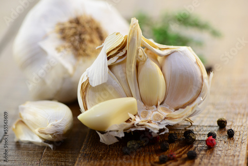 Photo: Knoblauch, Pfeffer Knoblauch, Pfeffer