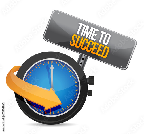 Illustration: time to succeed illustration design time to succeed illustration design