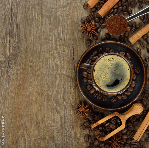 Photo: Coffee and spices Coffee and spices