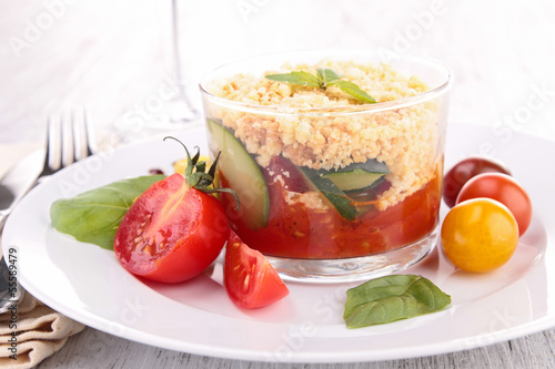 Photo: vegetable crumble vegetable crumble