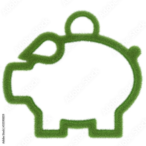 Illustration: Spende für grüne Initiative Spende für grüne Initiative