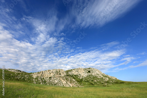 Photo: green meadow in mountains green meadow in mountains