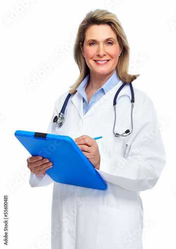 Photo: Doctor woman. Doctor woman.