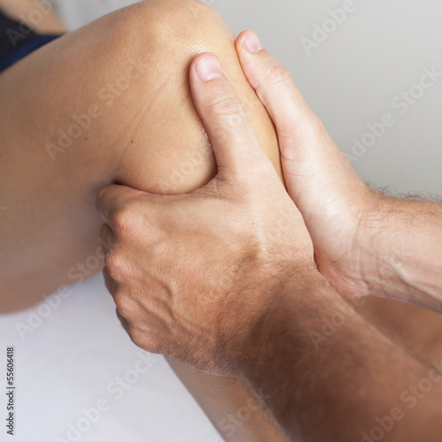 Photo: Kniemassage Kniemassage