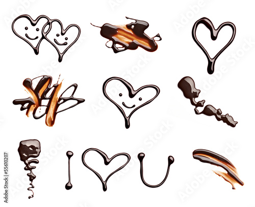 Photo: chocolate heart love valentine day chocolate heart love valentine day