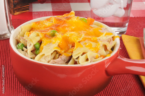 Photo: Tuna casserole with cheese Tuna casserole with cheese