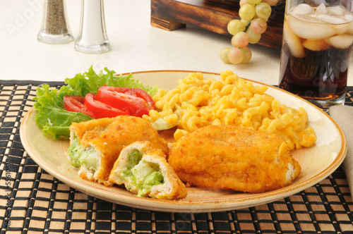 Photo: Chicken stuffed with broccoli Chicken stuffed with broccoli